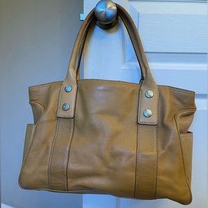 Michael Kors Leather Large Travel Tote Bag